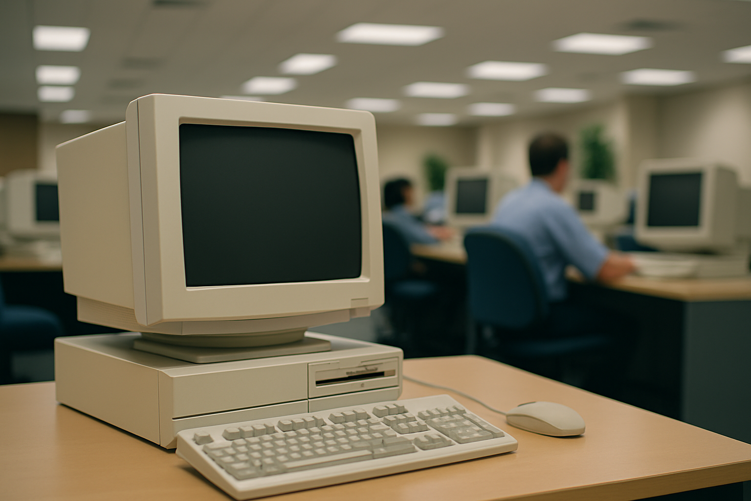 Imagem representando a história da tecnologia e inovação da HSN