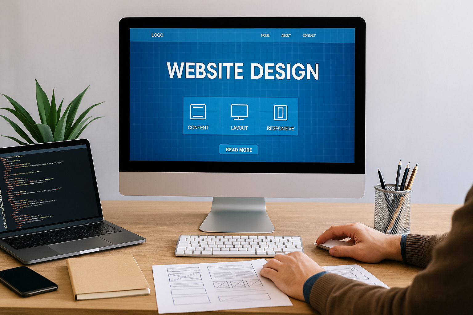 Desenvolvimento de sites e aplicações web